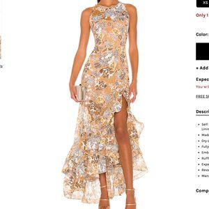 Bronx and Banco Sicilia Ruffle Dress, Medium